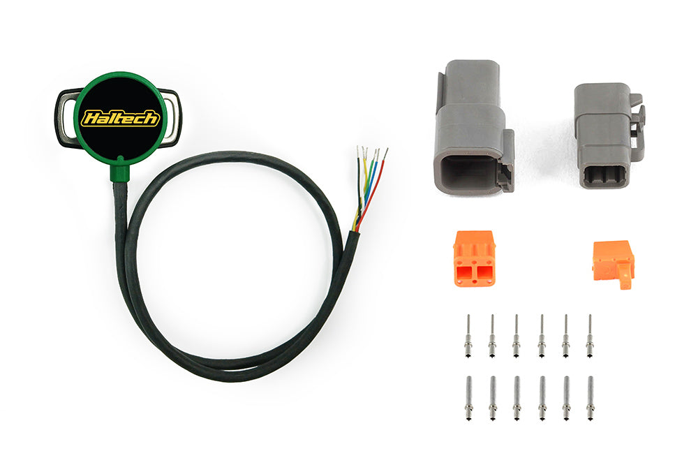 Throttle Position Sensor - Contactless Dual Channel 8mm D-shaft - Drive by Wire compatible - HT-010409