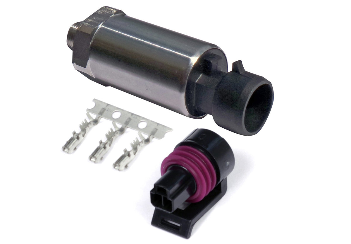 250 PSI Motorsport Fuel/Oil/Wastegate Pressure Sensor (Stainless Steel Diaphragm) - HT-010912