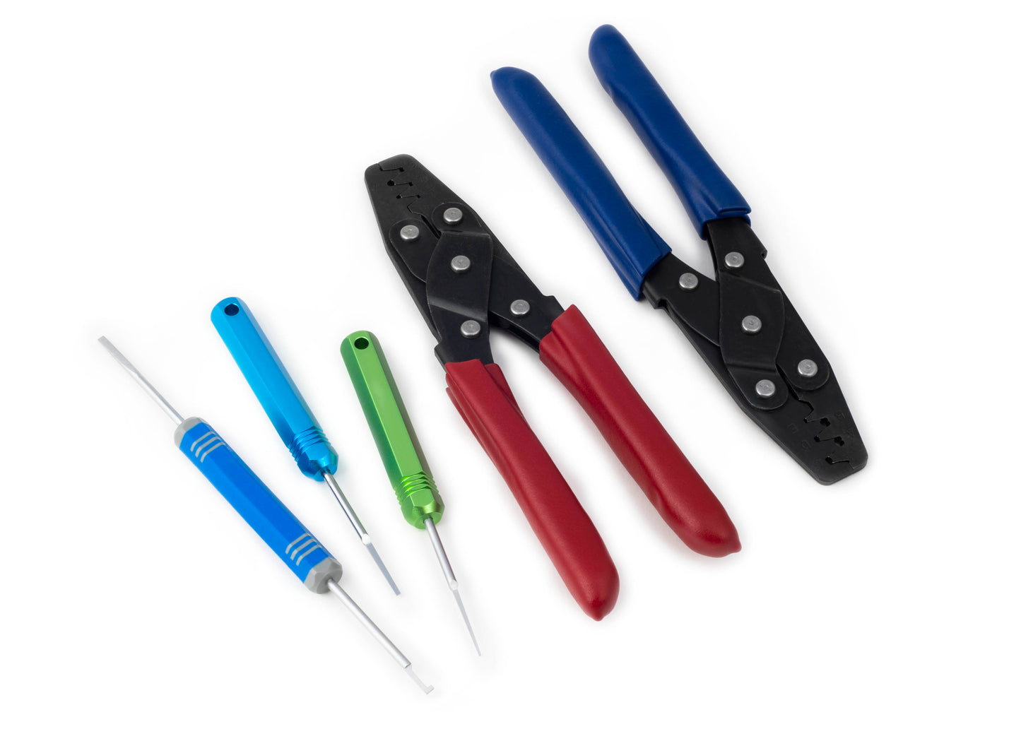 Dual Crimper Set Inc 3 pin removal tools - HT-070300