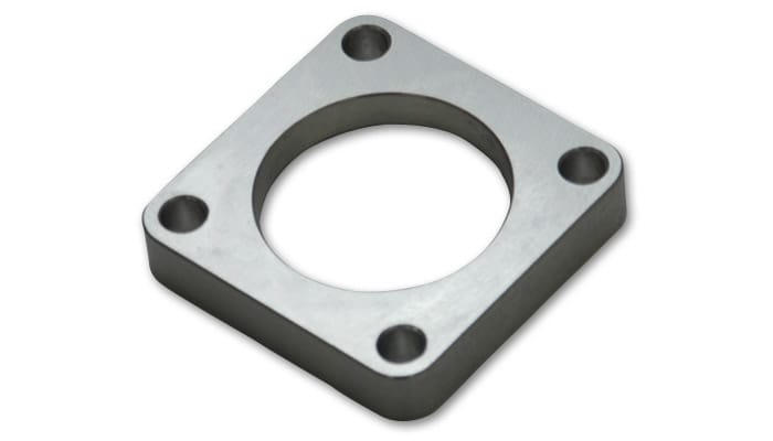 Vibrant External Wastegate Outlet Flange - TiAL 40/41mm, T304 Stainless