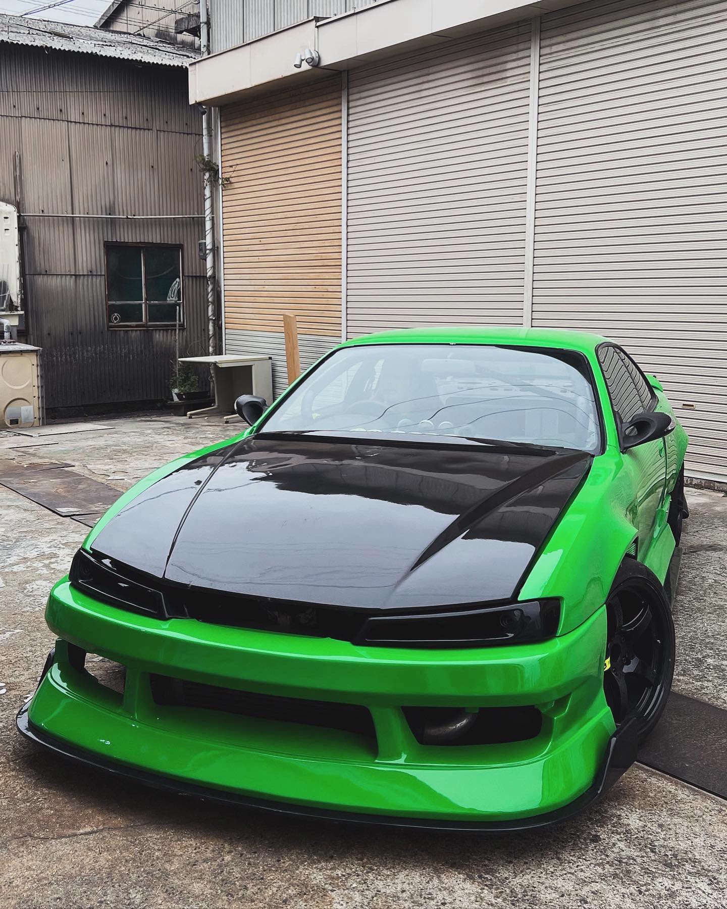 Origin Labo Nissan S14 Kouki Drift Line Front Bumper - D308-FB