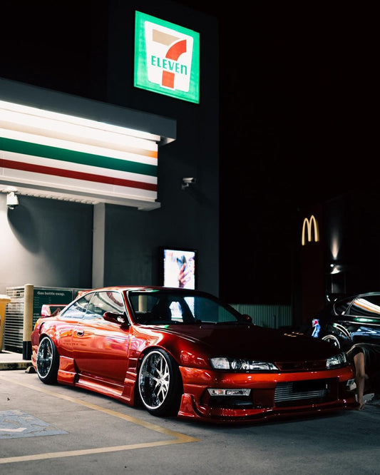 Origin Labo Nissan S14 Kouki Racing Line Front Bumper - D97-FB