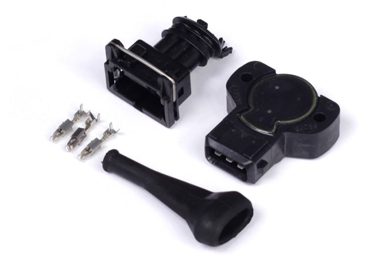 Throttle Position Sensor - Black CCW Rotation 8mm D-Shaft - HT-010404