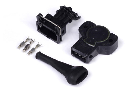 Throttle Position Sensor - Black CCW Rotation 8mm D-Shaft - HT-010404