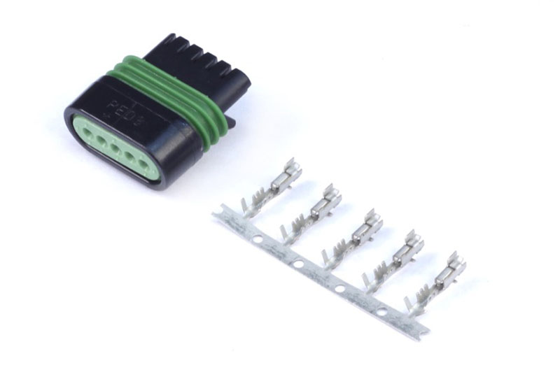 Plugs and Pins Only - Suit High Output IGN-1A Inductive Coil with built-in Ignitor - HT-020115