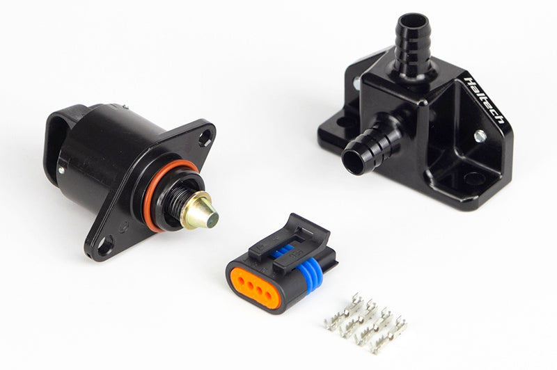 Idle Air Control Kit - Billet 2 Port Housing With 2 Screw Style Motor - HT-020305