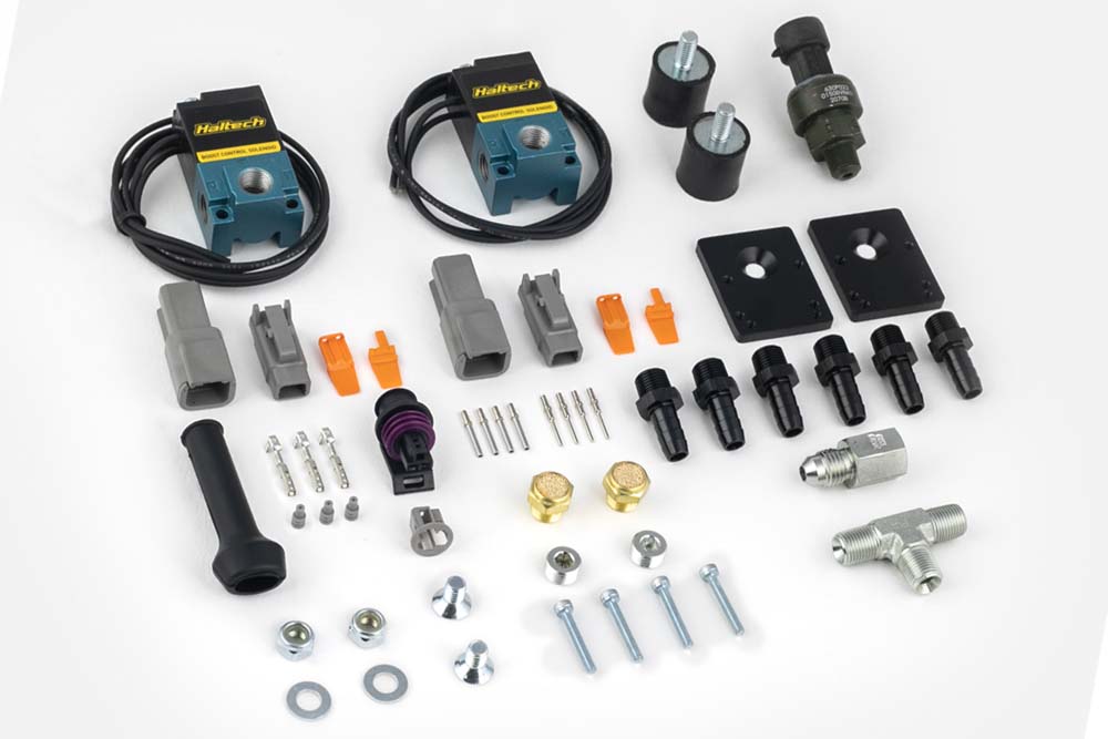 CO2 Boost Control Dual Solenoid & Pressure Sensor Kit - HT-020402