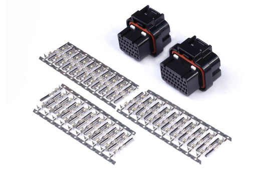 Plug and Pins Only - AMP 26 & 34 Pin 4 Row 3 Keyway Superseal Connector Set - HT-030001