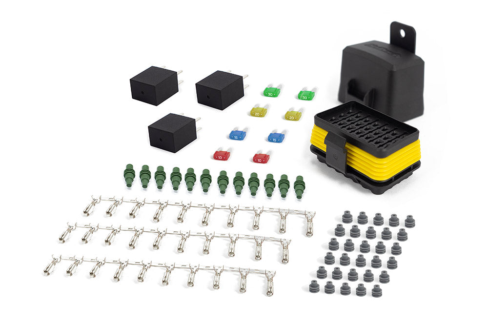 Haltech Waterproof Mini Fuse Relay Box - HT-030103