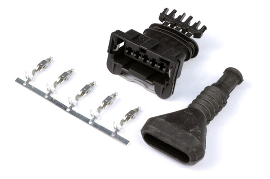 Plug and Pins Only - Bosch 5 Pin Junior Timer Female Connector - HT-030312