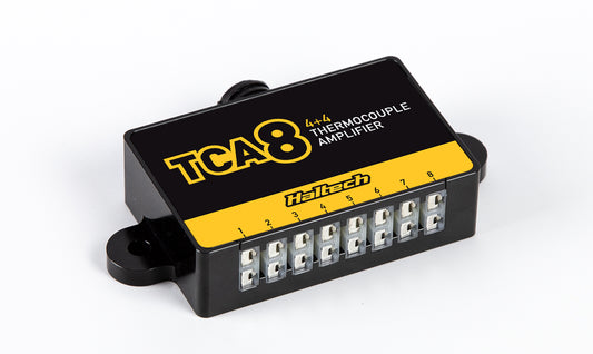 TCA-8 (4+4) Eight Channel Thermocouple Amplifier Programmed as TCA-4A and TCA-4B - HT-059908