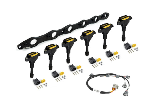 R35 Coil Bracket Kit for Nissan RB Includes Bracket , Coils, Connectors and Harness - HT-120203