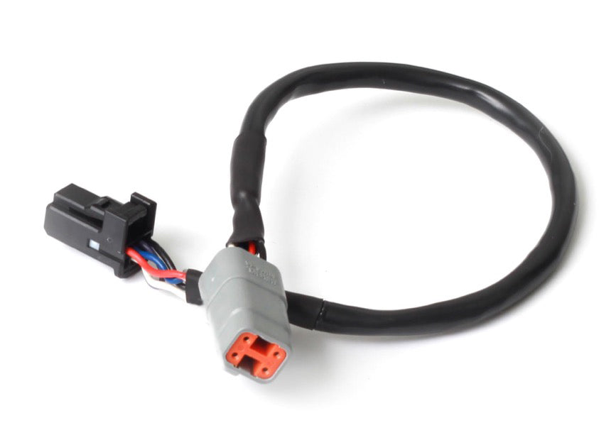 Haltech Elite CAN Cable DTM-4 to 8 pin Black Tyco - HT-130036