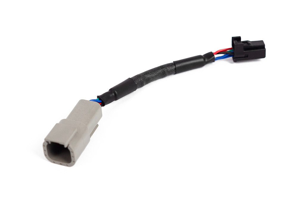 Haltech CAN Adaptor Cable DTM-4 Female Receptacle/Socket to 8 pin Black Tyco - HT-130040