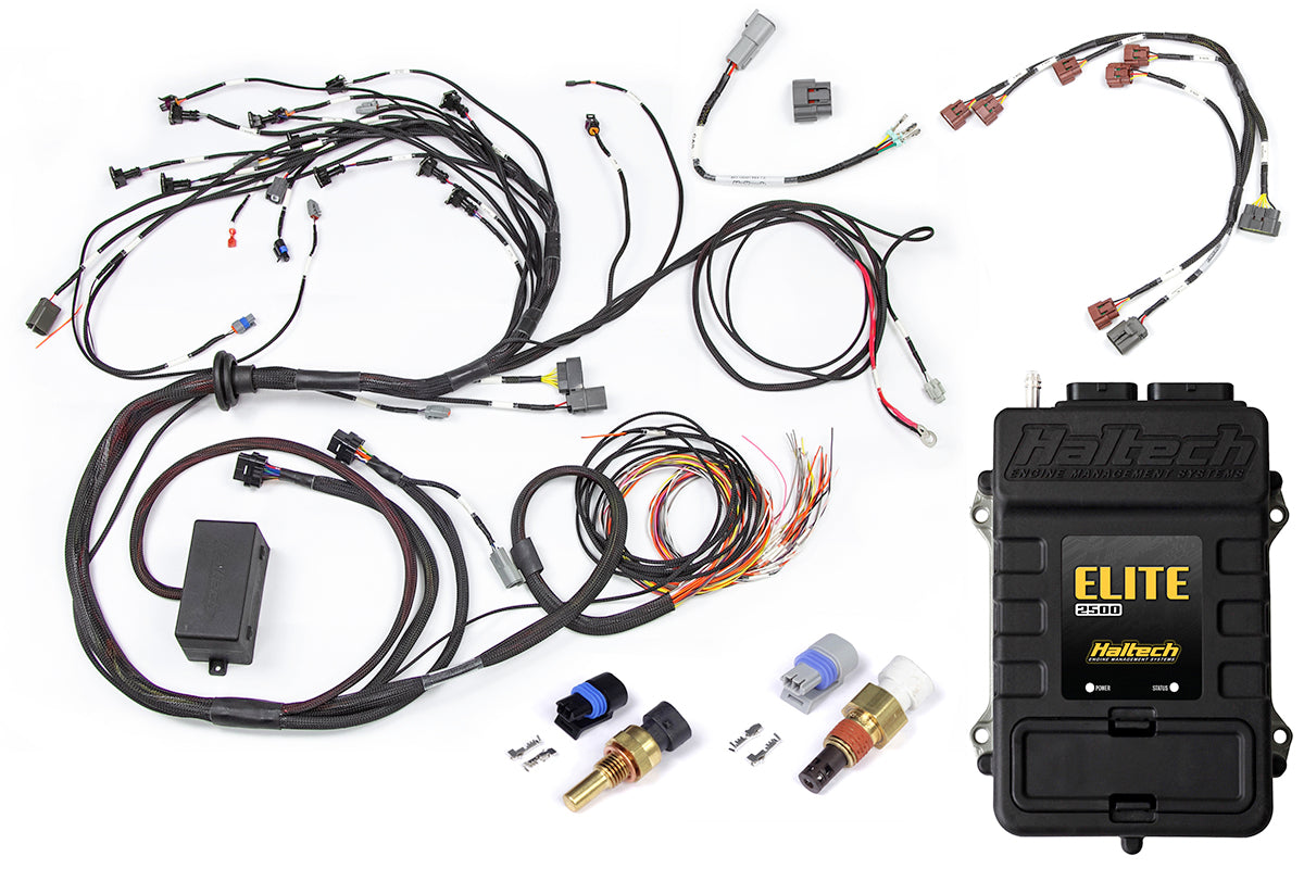 Elite 2500 + Terminated Engine Harness for Nissan RB Twin Cam With Series 1 (early) ignition type sub harness - HT-151308