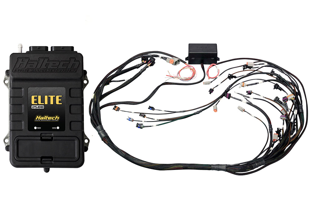 Elite 2500 + GM GEN IV LSx (LS2/LS3 etc) DBW Ready Terminated Harness Kit (EV6) - HT-151367