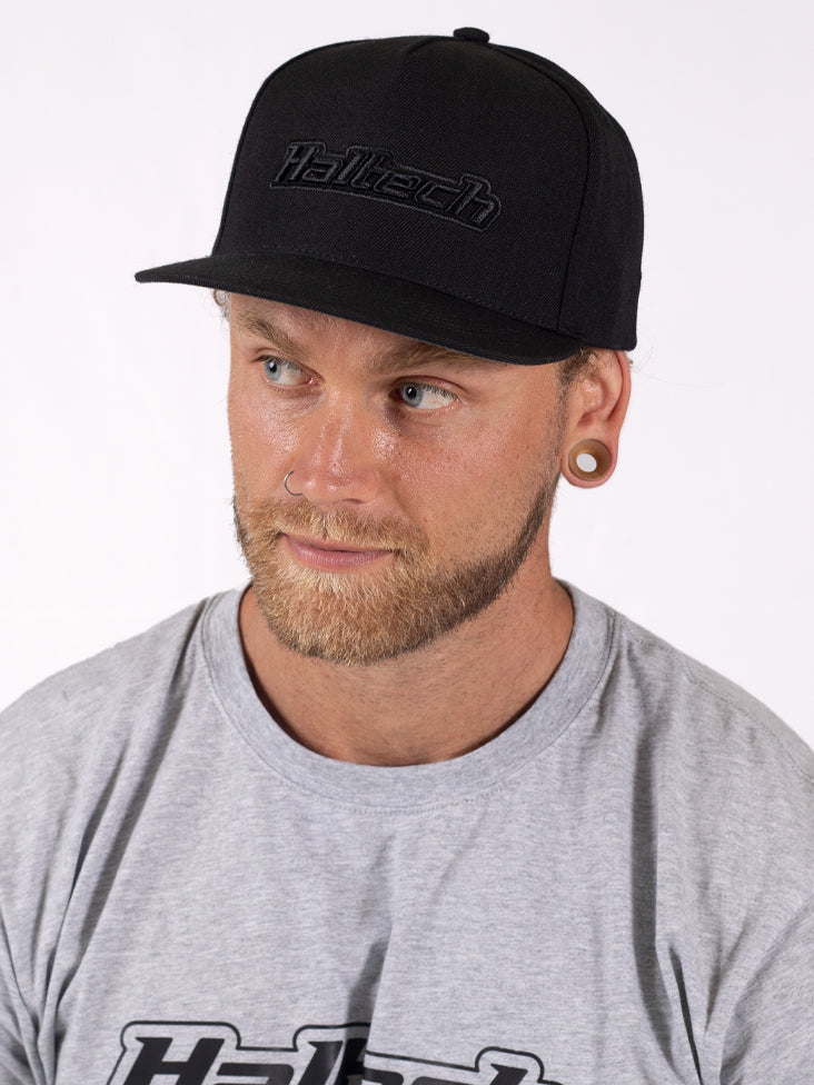 Haltech Snap Back Black on Black - HT-301000
