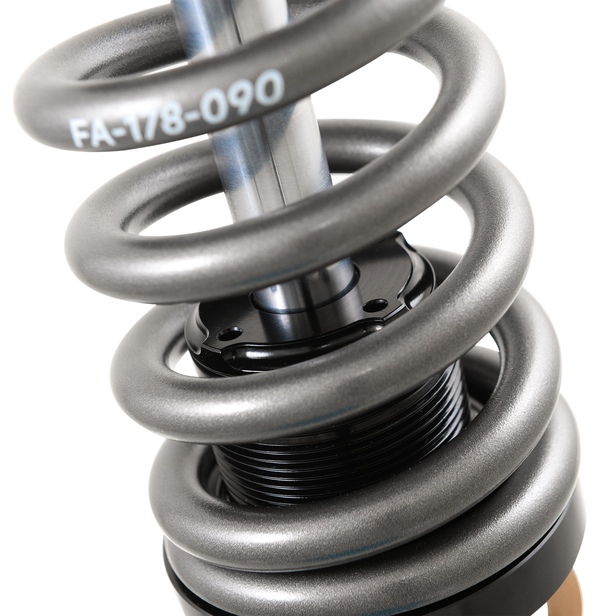 Fortune Auto Dreadnought PRO 1-Way - Chrome silicon spring with helper spring