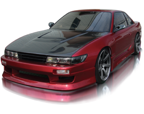 Origin Labo Nissan S13 Stylish Front Bumper - D8-FB
