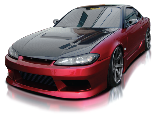 Origin Labo Nissan S15 Stream Front Bumper (Full Kit utilizes Stylish Sides + Rear) - D27-FB