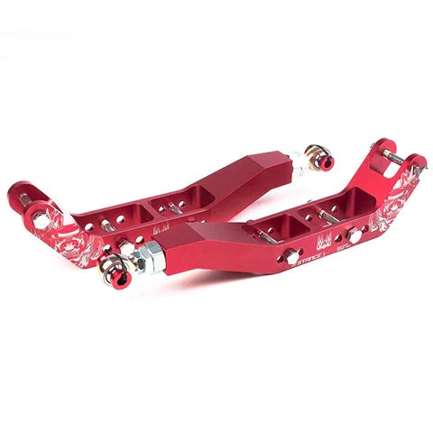 Stance FR-S/BRZ Rear Lower Control Arms V2 60mm Drop - Red