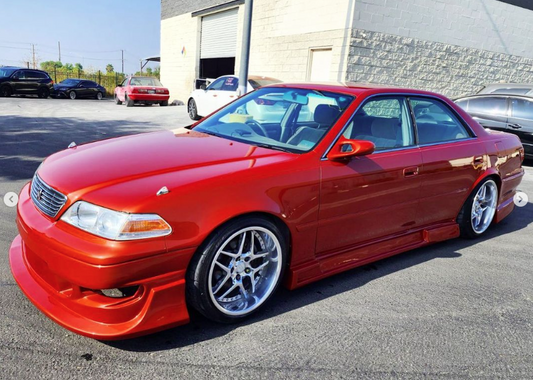 Origin Labo Toyota Mark II JZX100 Racing Line Side Skirts (Left & Right) - D148-SS