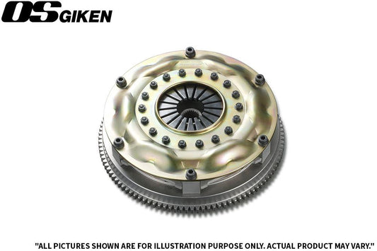OS Giken Super Single Clutch with Damper - Acura RSX (Release Sleeve Included, Pressed Steel Cover, 225mm Disk)