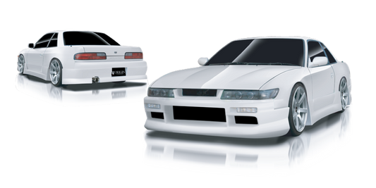 Origin Labo Nissan S13 Silvia Urban Front Bumper - D70-FB