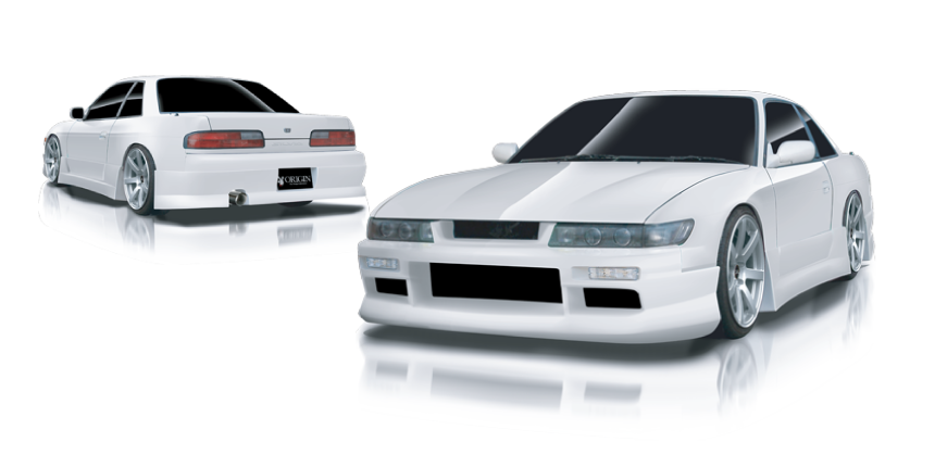 Origin Labo Nissan S13 Silvia Urban Rear Bumper - D70-RB