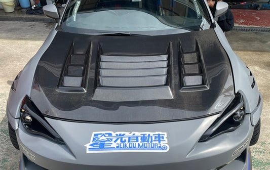 Origin Labo Toyota 86 Type 3 Hood - Carbon - CBV-03-CFRP