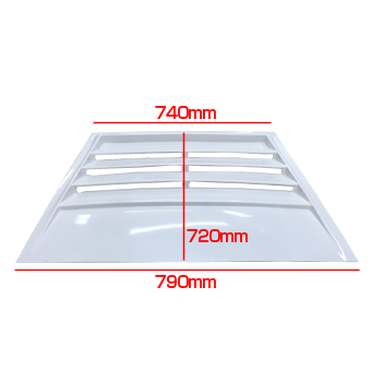 Origin Labo Hood Vent Type LC (Center) - D176-FRP