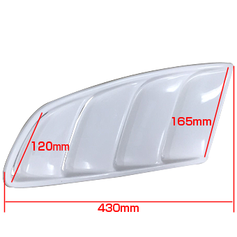 Origin Labo Hood Vent Type SS (Small Dual) - D178-FRP